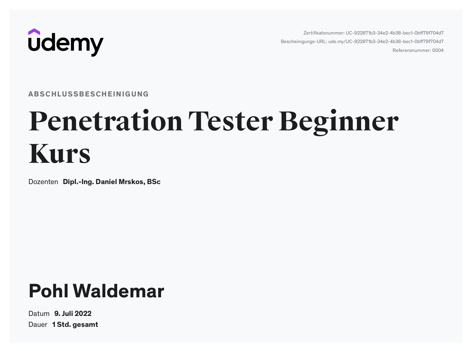 Penetration Testing (Beginer)